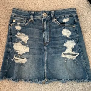 American Eagle Jean Skirt